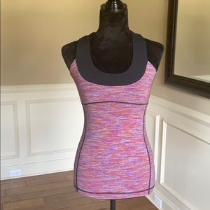 Lululemon Bra n Top Scoop Neck Halter Top EUC